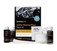 Furniture Clinic Leather Steering Wheel Repair Kit, Black