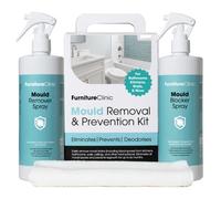Furniture Clinic Mould Remover & Prevention Kit For Black Mould In Bathrooms, Showers, Walls & Hard Surfaces