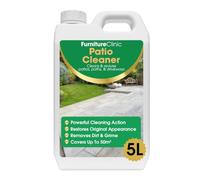Furniture Clinic Patio Cleaner - Remover for Dirt & Stains - Use on Outdoor Garden Paving, Patios, Paths & Driveway - Clean & Revive Stone, Porcelain & Brick Floor Treatment - 5 Litre