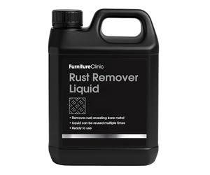 Furniture Clinic Rust Remover for Metal - Liquid Dip Deruster - Reusable Effective Removal Treatment, Safe for All Metals - Easy Use, Heavy Duty Derusting Solution - 1 Litre