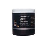 Furniture Clinic Stove Restorer - Restores The Natural Matt Black Colour on Log Burners, Iron Grates, & Fireplaces. Works Like a Polish - 250ml