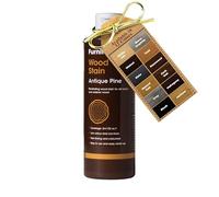 Furniture Clinic Wood Stain | Antique Pine | Water Based | Fast Drying, Low Odor, & Non-Toxic | for Indoor & Outdoor Furniture and More | Multiple Finishes | (8.5oz / 250ml)
