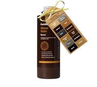 Furniture Clinic Wood Stain (Black) - Fast Drying, Highly Concentrated, and Easy-to-Apply Wood Stain for All Indoor & Outdoor Wood - Water Based & Non-Toxic - 500ml