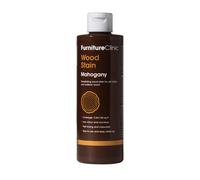 Furniture Clinic Wood Stain (Mahogany) - Fast Drying, Highly Concentrated, and Easy-to-Apply Wood Stain for All Indoor & Outdoor Wood - Water Based & Non-Toxic - 250ml