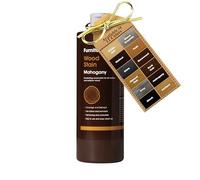 Furniture Clinic Wood Stain (Mahogany) - Fast Drying, Highly Concentrated, and Easy-to-Apply Wood Stain for All Indoor & Outdoor Wood - Water Based & Non-Toxic - 500ml