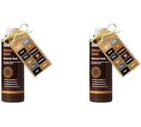 Furniture Clinic Wood Stain (Natural Oak) - Fast Drying, Highly Concentrated, and Easy-to-Apply Wood Stain for All Indoor & Outdoor Wood - Water Based & Non-Toxic - 250ml (Pack of 2)
