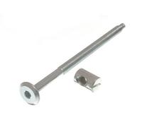 FURNITURE COT BED BOLT ALLEN HEAD WITH BARREL NUT 6MM M6 X 100MM ZP (pack 10)