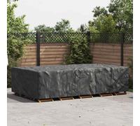 Furniture Cover 315x180x74cm Black 210D Waterproof Patio Sofa Protective Outdoor