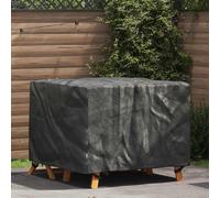 Furniture Cover Black 210D Waterproof 113x113x73cm Outdoor Indoor Protector Pro