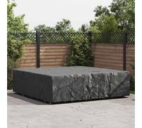 Furniture Cover Black 275x275x70cm 210D Waterproof Outdoor Patio Heavy-Duty