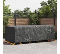 Furniture Cover Black 300x110x70 cm Waterproof 210D Heavy Duty Patio Outdoor Use