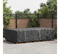Furniture Cover Black 305x190x85cm 600D Waterproof Outdoor Indoor Protector Rain
