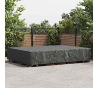Furniture Cover Black 350x260x90cm 210D Waterproof Indoor Outdoor Heavy-Duty Pro