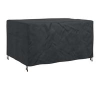 vidaXL Furniture Cover Plain Black 180 x 150 x 85 cm 210D