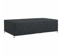 Furniture Cover Plain Black Fabric Decor Protection Outdoor Garden vidaXL
