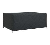 Furniture Cover Black 280x204x106cm 210D Waterproof Patio Sofa Protector HeavyHD