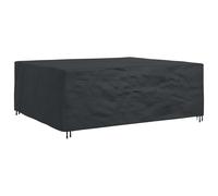 vidaXL Furniture Cover Plain Black 300 x 250 x 70 cm 210D