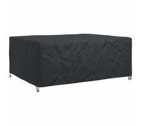 Furniture Cover Plain Black Fabric Decor Protection Outdoor Garden vidaXL
