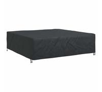 Outdoor Furniture Cover Black 260x260x70cm Waterproof UV Resistant 210D Durable