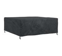 Outdoor Furniture Cover Black 210D 210x200x70cm Weather-Resistant UV Protection
