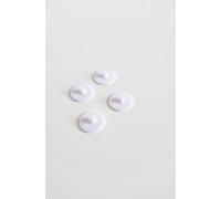 Furniture Cover Caps for IKEA Billy & KLEPPSTAD - 3D Printed Screw and Hole Covers - Set for Shelves & Cabinets (White, KLEPPSTAD Screws 15 Pieces)