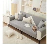 Furniture Cover L Shape Corner Sofa Cover Waterproof Sofa Couch Throw Blanket Cat Sofa Scratch Protection Dog Blanket (Color : Light Gray, Size : 110X240CM)