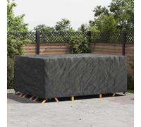 Furniture Cover Plain Black 280 x 204 x 106 cm 210D
