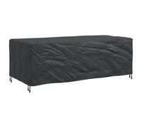 Outdoor Furniture Cover Black 220x110x70cm Waterproof UV Resistant 210D Durable