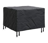 vidaXL Outdoor Furniture Cover Black 82 x 82 x 50 cm 600D fabric