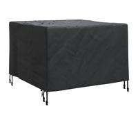 Furniture Cover Plain Black Fabric Protector Home Garden Shield Terrace vidaXL