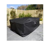 Rowlinson 125 x 85 x 80cm Rectangular Furniture Cover - Black
