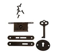 Furniture Decorative Simple Metal Drawer Wooden Box Latches with Simple Furniture Hardware Small Box Locks