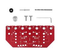 Furniture Drilling Template,Drill Guide For Drawer Pulls - Jig Tool For Cabinet Hardware - For Beginner Professionals Home Business Woodworking Home Improvement