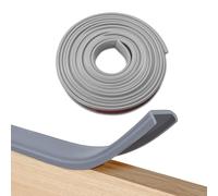 Furniture Edge Banding, 5m×18mm Floor Transition Strip Self Adhesive U-Shape Edge Banding Veneer Edging Strip Baby Protector Transition Edging Trim Plinth Sealing Strip for Table Cabinet Chair Shelve