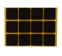Furniture Feet Felt Pads Floor Protectors Self Adhesive (20mm, 36 Pads)