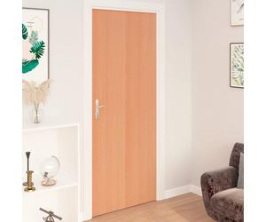 Furniture Film Light Oak PVC 500x90 cm Self-Adhesive Wood-Look Opaque 2pcs Rolls