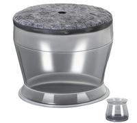 Furniture Foot Covers - Flexible Silicone Felt Sleeves, Scratch-Resistant Cushion Base, Thick & Quiet Protection, Clear Modern Style | Chair Leg Protectors for the re