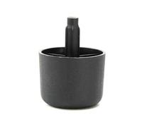 Furniture glide 40mm high push fit/knock in pack of 4 sofa feet, chair and sofa feet