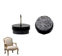 Furniture Glides for Hardwood Floors - 20 Chair Pads for Hardwood Floors - Felt Pads for Chairs, Furniture Pads for Wooden Tables, Curiosities Cabinets