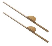 Furniture Handle Aluminium Alloy Wardrobe Kitchen Cupboard Handles Cabinet Handle Finger Edge Pull DrawerHandles Bronze Gold 2 Pieces