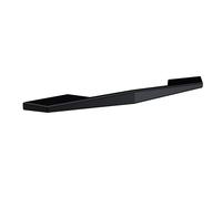 Furniture Handle Angular D Shape Handle, 180mm (160mm Centres) - Matt Black