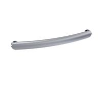 Furniture Handle Round D Shape Handle, 210mm (192mm Centres) - Satin Nickel