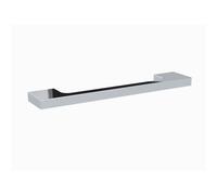 Furniture Handle Slimline Square D Shape Handle, 152mm (128mm Centres) - Chrome