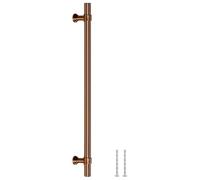Furniture Handles 5 Pcs Bronze Stainless Steel 224mm Hole Spacing T Shape Handles for Cabinet Drawer Door Vintage Style for Kitchen Bathroom Living Room Dresser Renovation