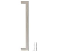 Furniture Handles Stainless Steel 5 Pieces Silver 192mm Hole Spacing Cabinet Handle for Drawer Door Knob Modern Design for Kitchen, Bathroom, Living Room and DIY Renovation