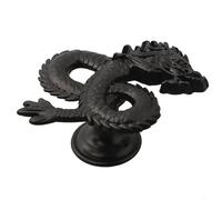 Furniture Hardware Dragon Shape Zinc Alloy Cabinet Handles And Door Knobs Suitable For Children's Rooms Use(Black)