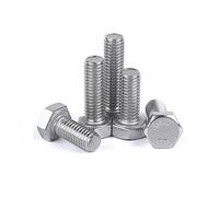 Furniture Hexagon Screws Bolts,304 Stainless Steel External Hexagon Screw Bolt Outer Hex Screws with Full Thread Fasteners M6 M8(M8x150 2pcs)
