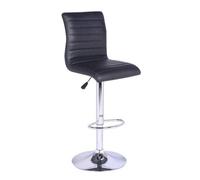 Furniture in Fashion Jam Square Glass White Gloss Bar Table 4 Ripple Grey Stools