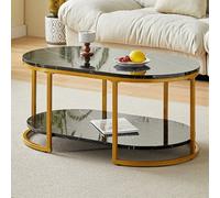 Furniture in Fashion Staten Coffee Table High Gloss Coffee Table For Living Room Centre Table Tea Table For Living Room Furniture Milano Marble Effect