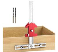 Furniture Jig for Handles and Pulls - Multifunctional Detachable Adjustable | Marking Gauge for Carpentry, Front Drawer, Buttons, Pullers, Home Workshop, Woodworking, Construction D
